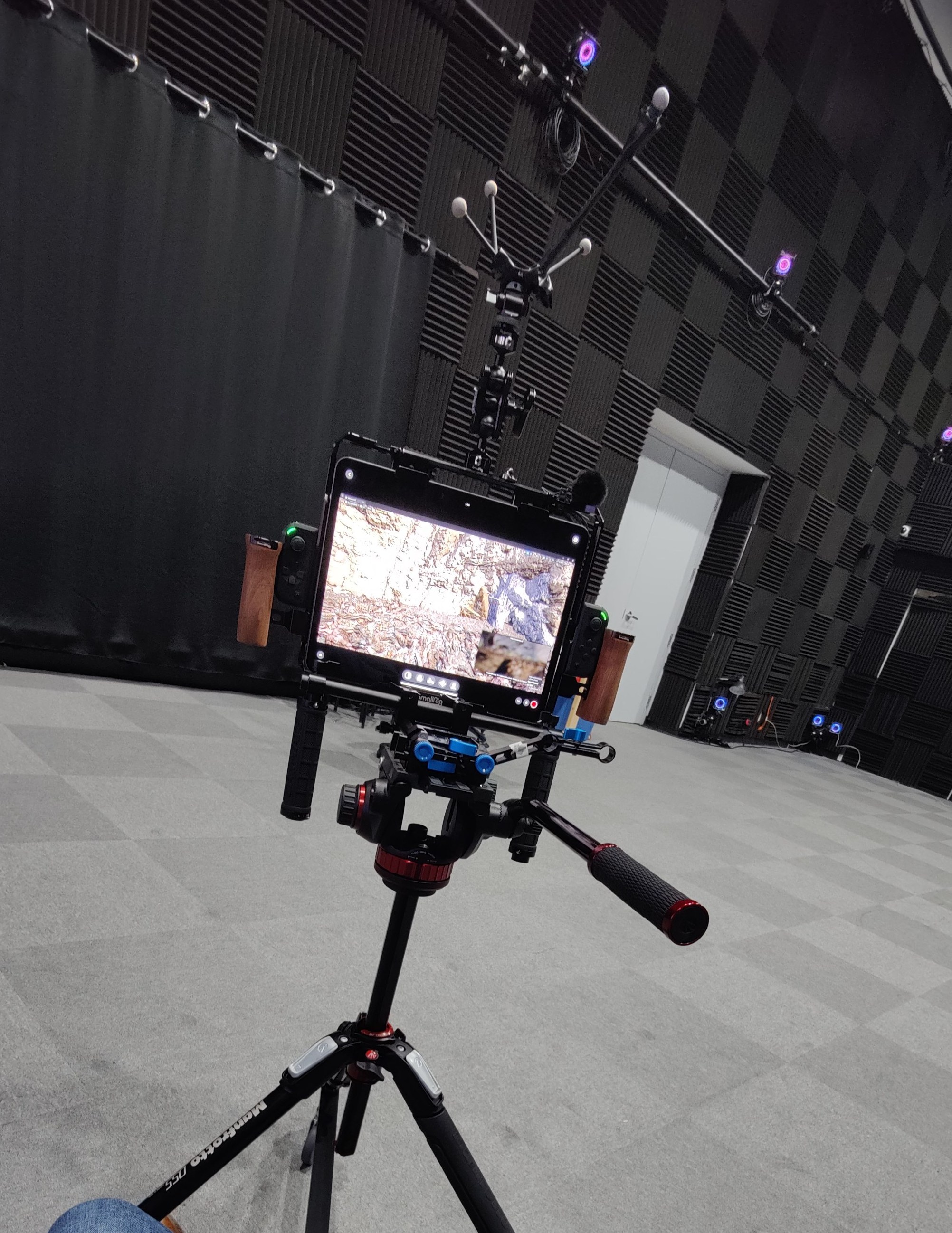 Operator's POV during a take